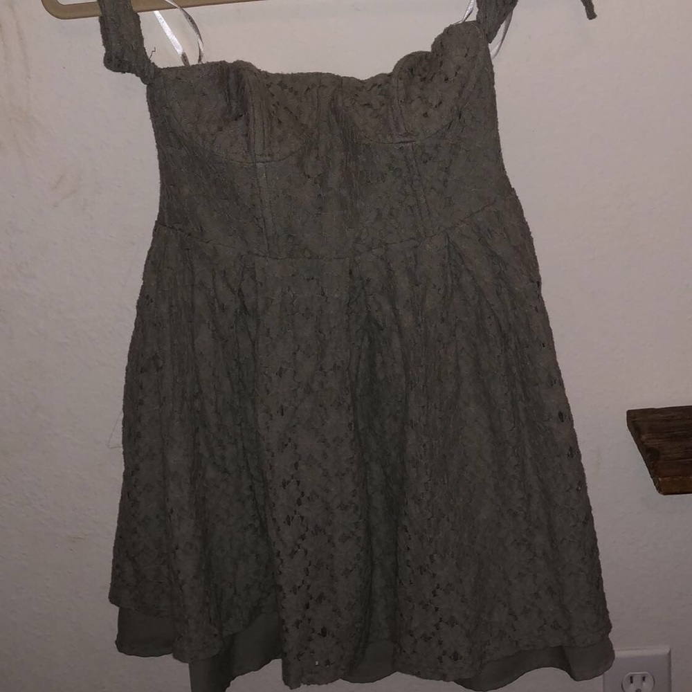 Joa green strapless dress brand new